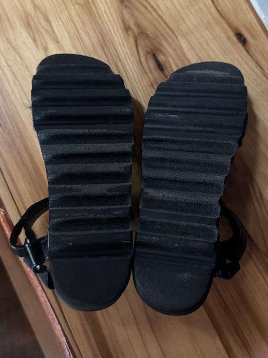 Reef Cushion Rem Hi black sandals Size 7.5 - Picture 9 of 14